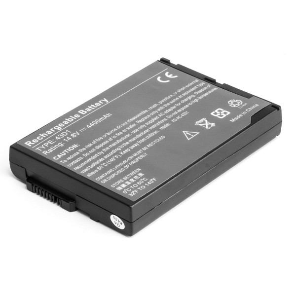 Аккумулятор PowerPlant для ноутбуков Acer BTP-43D1 (BTP-43D1 AC-43D1-8) 14.8V 4400mAh